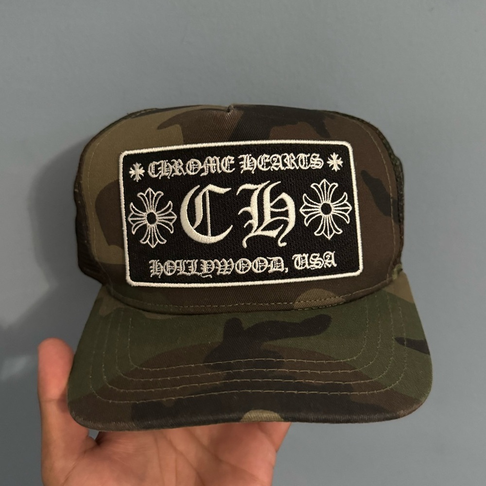 Chrome Hearts Black Mesh Hat